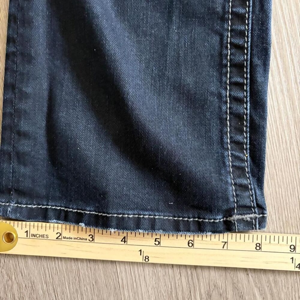 Affliction Men's Ace Black Premium Dark Denim Jeans Size 33 x 32 - Picture 7 of 8